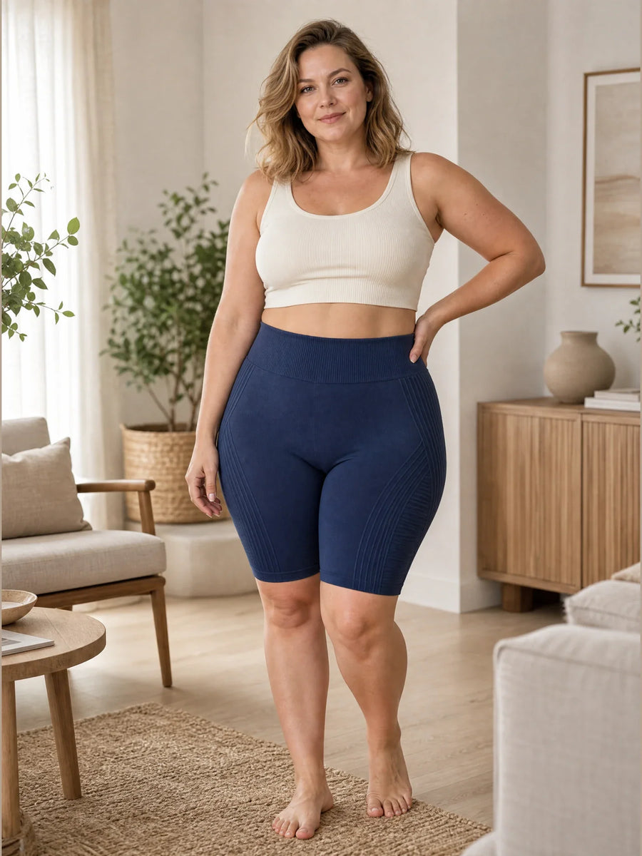 Veloza Shorties Niebieski front