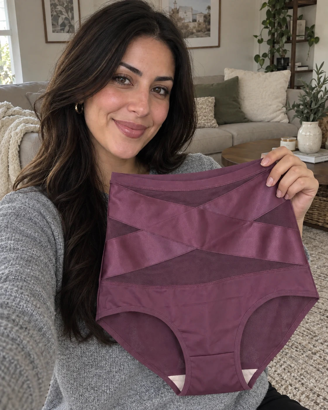 A Plum Sculpt brief, shown up close