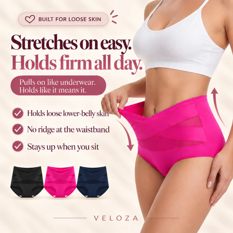 High-stretch fabric that holds firm once it's on